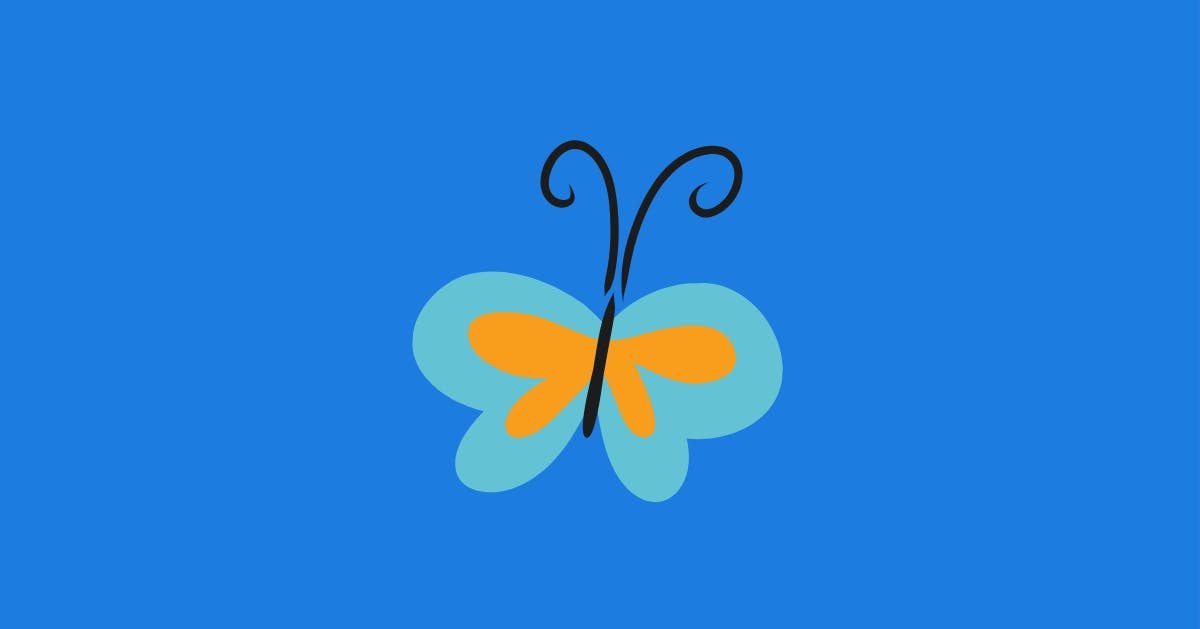butterfly painting